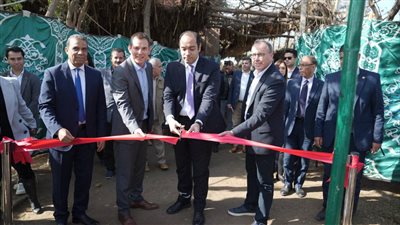 شراكه بين كريدي أجريكول وشنايدر إلكتريك في مشروعات التنمية المستدامة بقرى المنوفية