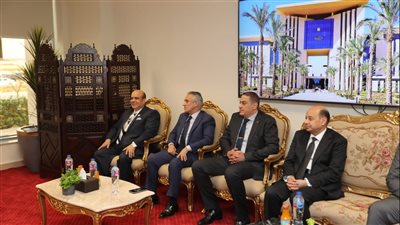 وزير العدل يلتقي مجلس إدارة نادي قضاة بورسعيد والوفد المرافق له