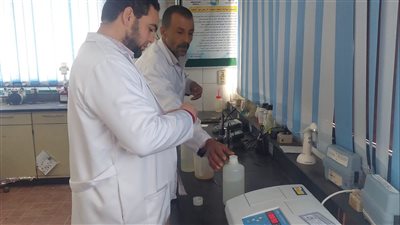 تحليل 33987 عينة مياه شرب من المحطات الرئيسية بالفيوم