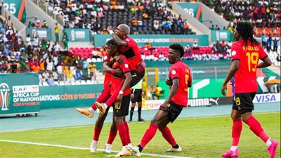 أنجولا تتقدم على ناميبيا في الشوط الأول