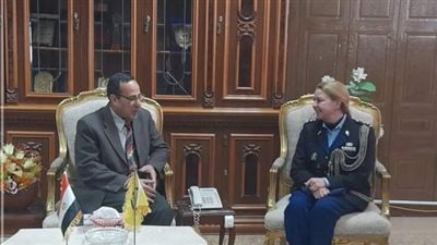 محافظ شمال سيناء يستقبل وفد من السفارة الهولندية بالقاهرة