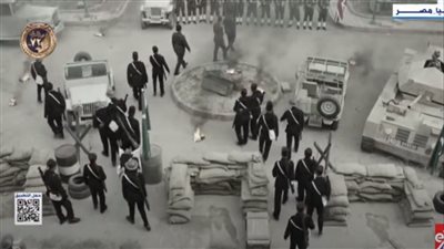 السيسي يشهد فيلمًا تسجيليًا عن بطولات الشرطة