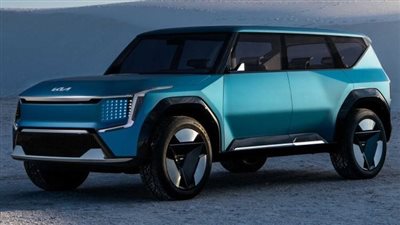 كيا EV9 الكهربائية تفوز بلقب أفضل سيارة لعام 2024	