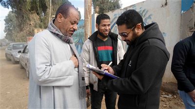 مياه الشرب بسوهاج تستطلع آراء المواطنين 