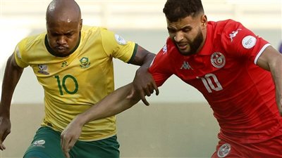 أمم أفريقيا.. تونس تتعادل مع جنوب أفريقيا في الشوط الأول