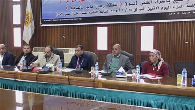 رئيس جهاز 15 مايو: بيع محال تجارية بمنطقة زهور مايو