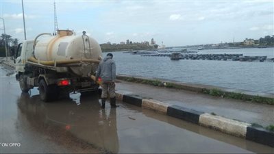 فرق الطوارئ ترفع درجة الاستعداد القصوى للتعامل مع الأمطار بالبحيرة