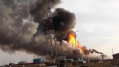 هجوم بمسيرة على حقل غاز عراقي واشتعال النيران