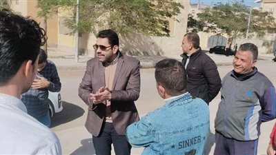 رئيس جهاز النوبارية الجديدة يتفقد مشروعات الخدمات والتطوير بالمدينة
