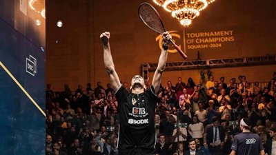 علي فرج يتوج ببطولة جي بي مورجان للإسكواش.. ويعزز صدارته للتصنيف العالمي