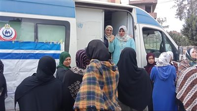 2815 سيدة استفادت من قافلة 