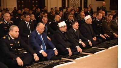 الدفاع عن الوطن خطبة الجمعة بحضور وزيرا الداخلية والأوقاف والمفتي   