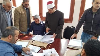 استمرار أعمال تصحيح الشهادتين الابتدائيه والإعدادية الأزهرية 