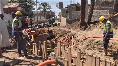 من يتحمل خسائر تخريب خطوط الصرف الصحي بساحل سليم 