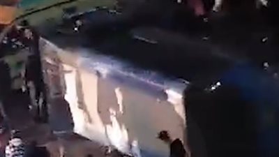 حادث مروع أمام بوابة النادي الأهلي.. تفاصيل وصور