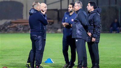  حسام حسن يخوض التدريب الأول مع مودرن فيوتشر