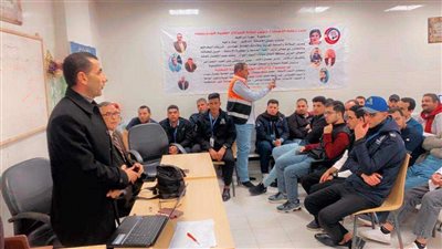 وزارة العمل توعي بمجال السلامة والصحة المهنية بالقطاع الصحي في شمال سيناء