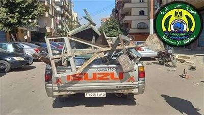 وقف تنفيذ محاولة تعدٍّ بالبناء بدون ترخيص بحيِّ ثان مدينة الإسماعيلية