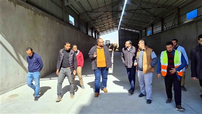 مياه سوهاج تضع اللمسات الأخيرة لمجمع المخازن