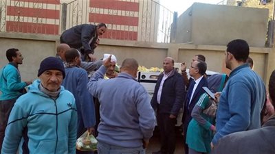 طرح سلع غذائية بأسعار مدعمة بمراكز المنيا