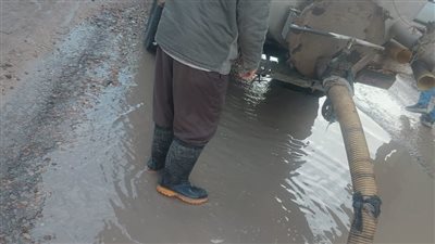 أمطار غزيرة ورياح شديدة بأبو المطامير في البحيرة 