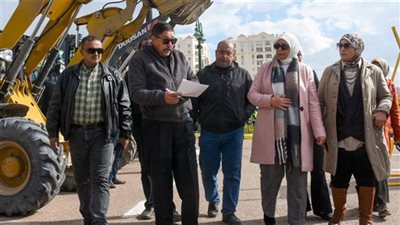 محافظ الإسكندرية يتوعد المتعدين على الأراضى الزراعية وأملاك الدولة 