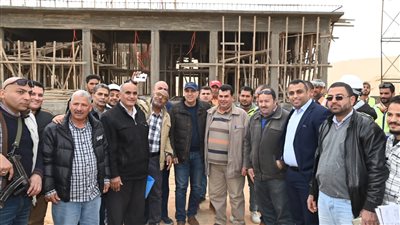 وزير الري واللواء شوشة يتفقدان محطة رفع السلام 4 بمشروع تنمية شمال سيناء 