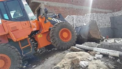 تحرير 18 قيراط من التعديات منذ إنطلاق الموجة 22 لإزالة التعديات بالمحلة