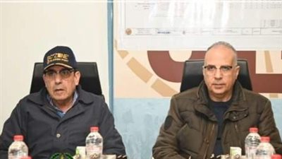 محافظ شمال سيناء يستقبل وزير الموارد المائية والري 