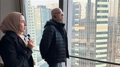 وزير الإسكان يتفقد منطقة الأعمال المركزية بـ