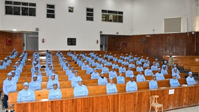 130 طالب يؤدون دورة التربية العسكرية الأولى.. لطلاب جامعة الإسماعيلية
