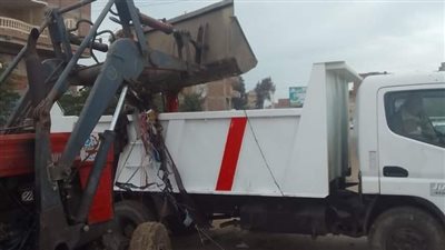 رفع 290 طن قمامة و نواتج تطهير بمركز المحلة