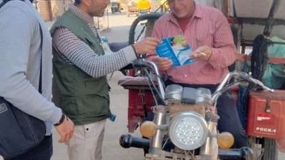 حملات توعية عن مخاطر وصلات المياه المخالفة بالشرقية