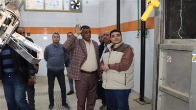 نائب محافظ بنى سويف يتفقد مستجدات أعمال تطوير مجزر سمسطا