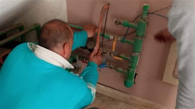 حملة لمكافحة سرقة المياه بمدينة الصالحية الجديدة