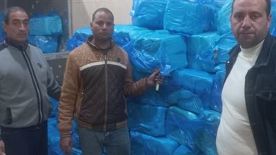  ضبط 2.5 طن مخصبات زراعية مجهولة المصدر بالنوبارية