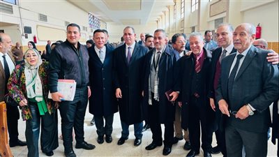 النقيب العام يجرى جولة تفقدية لغرف المحامين بمحكمة بورسعيد الابتدائية