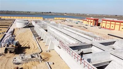محطة معالجة الدبيكي.. أحد مشروعات «حياه كريمة» بالحسينية