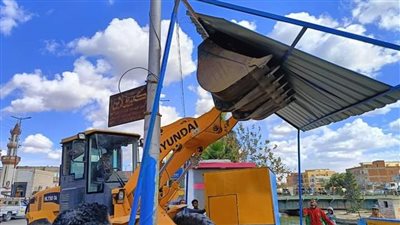 إزالة 17 حالة تعدِّ على أراضي أملاك الدولة بالإسماعيلية 