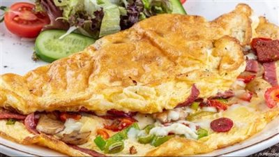 طريقة عمل طاسة بيض باللانشون| غنية بالبروتين والكالسيوم