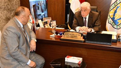 محافظ جنوب سيناء يستقبل رئيس الهيئة العامة للخدمات البيطرية