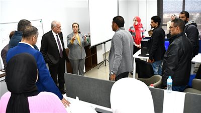 فعاليات تدريب العاملين على نظم المعلومات الجغرافية GIS بجنوب سيناء