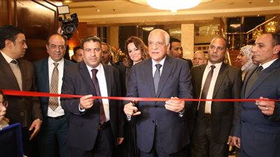 افتتاح معرض الجيزة الثاني للحرف التراثية والمنتجات اليدوية 