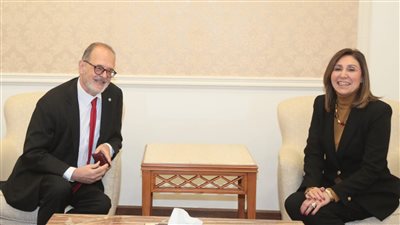 وزيرة الثقافة تلتقي أمين عام الاتحاد الدُولي للناشرين لمناقشة سبل التعاون