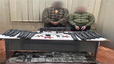 ضبط عاطلين بالفيوم تخصصا في الاتجار بالأسلحة النارية والمواد المخدرة