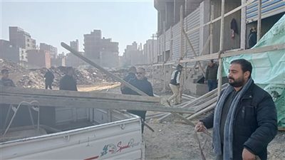 حملة  ميدانية لحصر المباني المخالفة بنطاق حي غرب المنصورة 