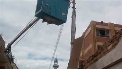 دعم الإنارة ورفع الإشغالات بشوارع المنيا 