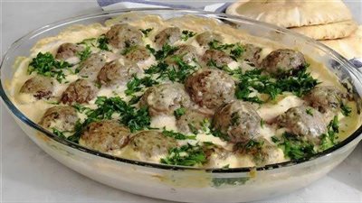 على الطريقة الفلسطينية.. حضري صينية كفتة بالطحينة الشهية