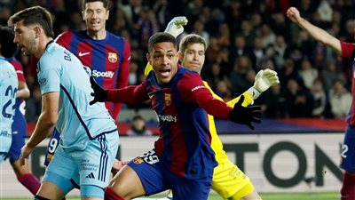 برشلونة يتقدم على خيتافي في الشوط الأول