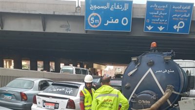 225 معدة لشفط مياه الأمطار بالقاهرة والجيزة (شاهد)